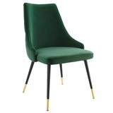 Adorn Tufted Performance Velvet Dining Side Chair by Lefancy