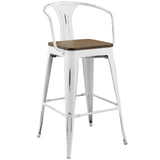 Promenade Bar Stool Set of 2 by Lefancy