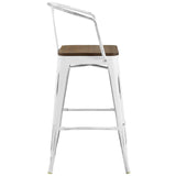 Promenade Bar Stool Set of 4 by Lefancy