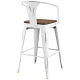 Promenade Bar Stool Set of 4 by Lefancy