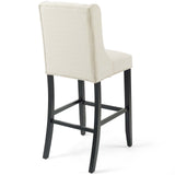Baronet Upholstered Fabric Bar Stool Set of 2 by Lefancy