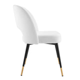 Rouse Performance Velvet Dining Side Chair by Lefancy