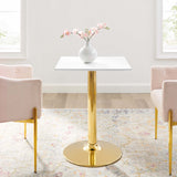 Verne 24" Square Dining Table by Lefancy