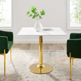 Verne 35" Square Dining Table by Lefancy