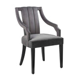 Virtue Performance Velvet Dining Chairs Set of 2 by Lefancy