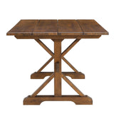 Windchime 71" Wood Dining Table by Lefancy