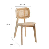 Habitat Wood Dining Side Chair by Lefancy