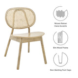 Malina Wood Dining Side Chair by Lefancy