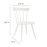 Sutter Wood Dining Side Chair by Lefancy