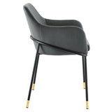 Jovi Performance Velvet Dining Armchair by Lefancy