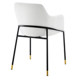 Jovi Performance Velvet Dining Armchair by Lefancy