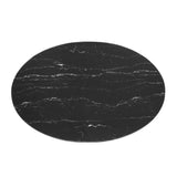 Verne 42" Artificial Marble Dining Table by Lefancy