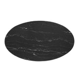 Verne 48" Artificial Marble Dining Table by Lefancy