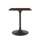 Lippa 24” Square Wood Dining Table by Lefancy