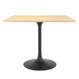 Lippa 36" Square Wood Dining Table by Lefancy