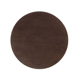 Lippa 40" Round Wood Grain Dining Table by Lefancy