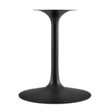 Lippa 40" Round Wood Grain Dining Table by Lefancy