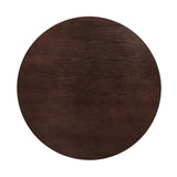 Lippa 48" Round Wood Grain Dining Table by Lefancy