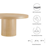 Gratify 60" Round Dining Table by Lefancy