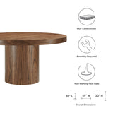 Gratify 60" Round Dining Table by Lefancy