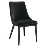 Viscount Performance Velvet Dining Chair by Lefancy