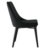 Viscount Performance Velvet Dining Chair by Lefancy