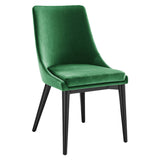 Viscount Performance Velvet Dining Chair by Lefancy