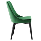 Viscount Performance Velvet Dining Chair by Lefancy