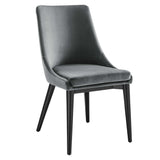 Viscount Performance Velvet Dining Chair by Lefancy