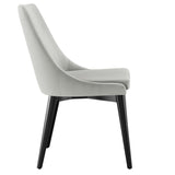 Viscount Performance Velvet Dining Chair by Lefancy