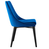 Viscount Performance Velvet Dining Chair by Lefancy