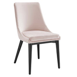 Viscount Performance Velvet Dining Chair by Lefancy