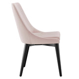 Viscount Performance Velvet Dining Chair by Lefancy