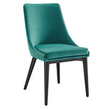 Viscount Performance Velvet Dining Chair by Lefancy