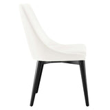 Viscount Performance Velvet Dining Chair by Lefancy