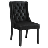 Baronet Performance Velvet Dining Chairs Set of 2 by Lefancy