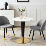 Zinque 28" Dining Table by Lefancy