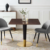 Zinque 36" Square Dining Table by Lefancy