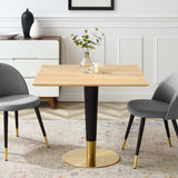 Zinque 36" Square Dining Table by Lefancy