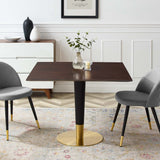 Zinque 40" Square Dining Table by Lefancy