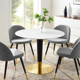 Zinque 40" Dining Table by Lefancy