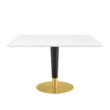 Zinque 47" Square Dining Table by Lefancy