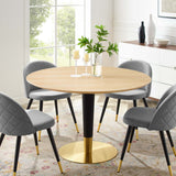 Zinque 47" Dining Table by Lefancy