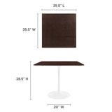 Lippa 36" Square Dining Table by Lefancy