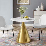 Tupelo 36" Artificial Marble Dining Table by Lefancy