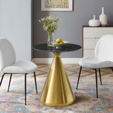 Tupelo 28" Artificial Marble Dining Table by Lefancy