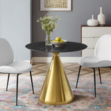 Tupelo 36" Artificial Marble Dining Table by Lefancy