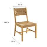 Bodie Wood Dining Chair by Lefancy