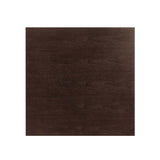 Lippa 28" Square Wood Grain Bar Table by Lefancy