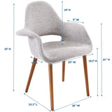 Aegis Dining Armchair by Lefancy